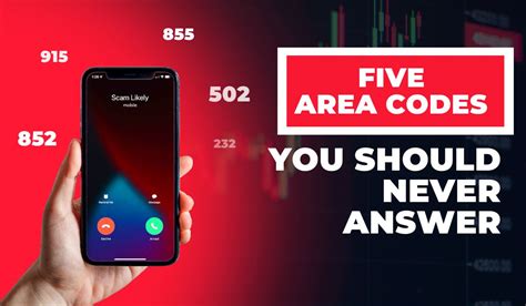 area codes never to answer.